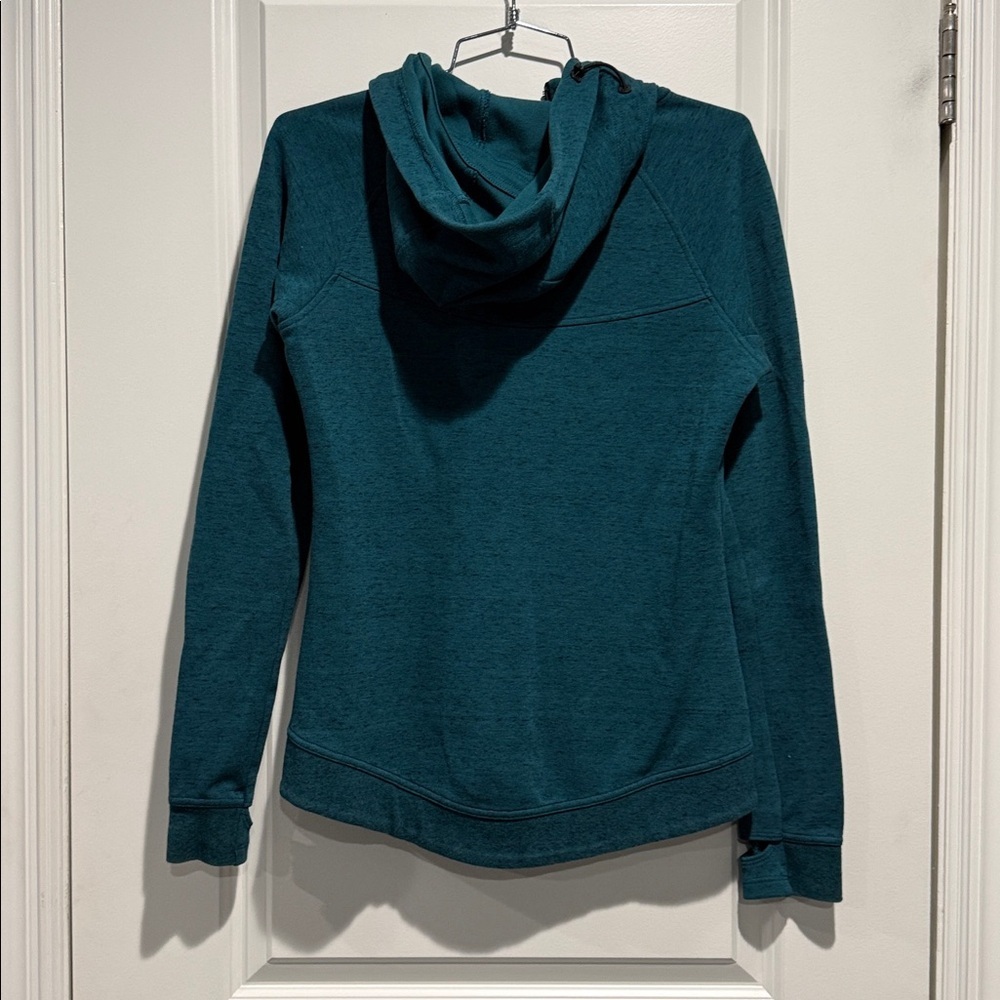 Nike Dark Teal zippered Hooded Jacket. Size small. - Picture 2 of 4